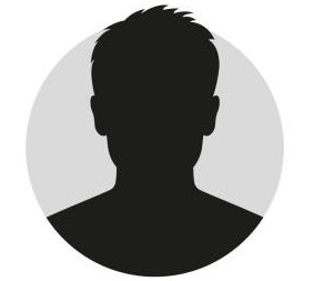 Male and female face silhouette or icon. Man and woman avatar profile. Unknown or anonymous person. Vector illustration.